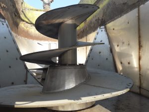 Replacement of screw-type mixers on biogas plant feed systems